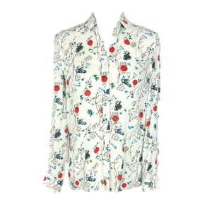 Max Jeans floral fruit blouse